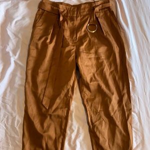 Windsor-Burnt orange/rust straight leg pants